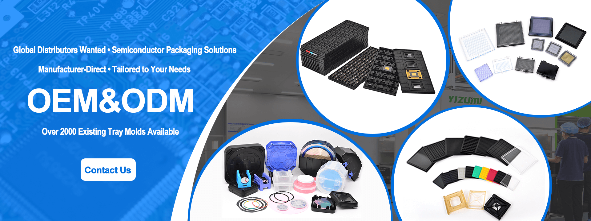 গুণমান জেডেক আইসি ট্রে কারখানা