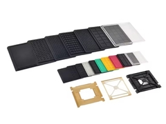 আয়তক্ষেত্রাকার জেডেক আইসি ট্রে সরলীকৃত আইসি প্যাকেজিং সমাধান উচ্চতা 7.62 মিমি