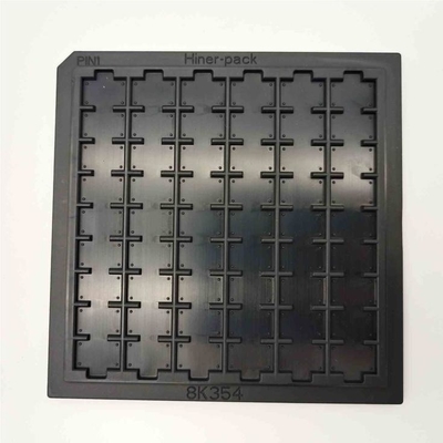 ভালো দাম চিপ স্টোরেজ 54PCS এর জন্য কাস্টমাইজড 4 ইঞ্চি পিসি ওয়াফেল প্যাক ট্রে অনলাইন