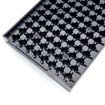 কেনা QFN BGA QFP এর জন্য যথার্থ পকেট সহ JEDEC- সম্মতিযুক্ত আইসি ট্রে অনলাইনে উৎপাদন