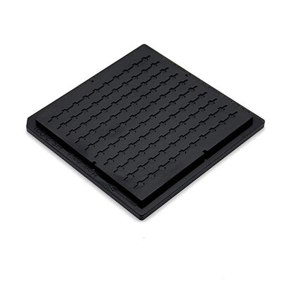 কেনা ভঙ্গুর উপাদান শিপিংয়ের জন্য স্ট্যাকযোগ্য প্রভাব প্রতিরোধী পরিবাহী ওয়াফেল প্যাক চিপ ট্রে অনলাইনে উৎপাদন