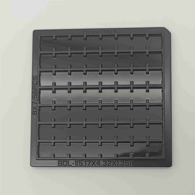 ভালো দাম ম্যাচিং ঢাকনা সহ 56PCS কাস্টমাইজড কালো 2 ইঞ্চি ওয়াফেল প্যাক অনলাইন