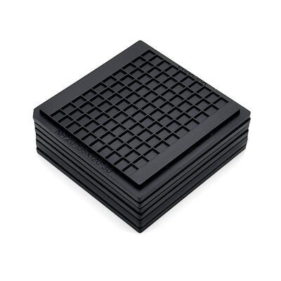 ভালো দাম মাইক্রোচিপ স্টোরেজ এবং পরিবহনের জন্য স্থায়ী ESD নিরাপদ পরিবাহী ABS ওয়াফেল প্যাক চিপ ট্রে অনলাইন